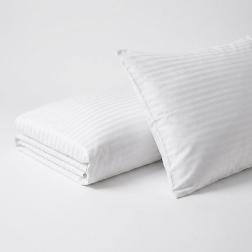 Striped Fitted Sheet Set